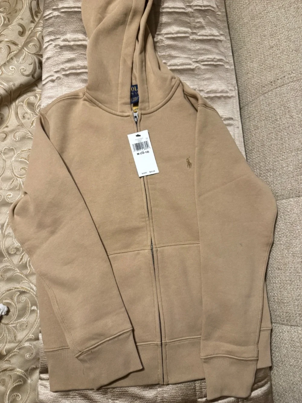 NWT Ralph Lauren Childrenswear Fleece Full-Zip Hoodie